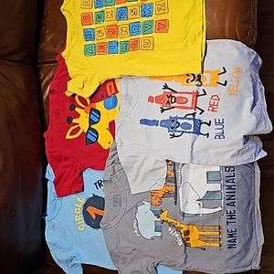 5 pack graphic tees